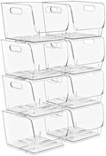 Sorbus Clear Pantry Organizer with Stackable Storage Bins, Open Front by Sorbus