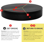 12.6In Remote Motorized Electric Turntable Rotating Display Stand Rotating Platform Photography Turntable motorized lazy susan base giratoria para for Photography,3D Scanner,(Load Range:88~300lbs) - Image 6