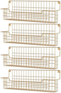 Spice Rack Wall Mount, 4 Pack Spice Organizer, Gold by AURIKAR