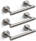 FORIOUS Toilet Paper Holder Wall Mount, Stainless Steel Rustproof Double Post Pivoting Tissue Roll Holder for Bathroom, Commercial Toilet Paper Dispenser (Stainless Steel, Classic 3 Pack) by FORIOUS