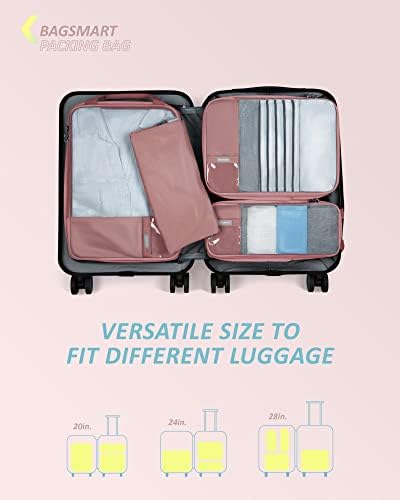 BAGSMART Compression Packing Cubes for Travel Essentials - Image 3