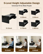 MyPlace Bamboo Monitor Stand Riser with Adjustable Height and Angle - Image 2