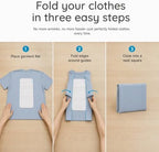 PLIIO 7-Pack Medium Filers Foldable Clothes Organizer Durable TShirt Folder - Image 4