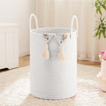 Artfeel Laundry Basket,Woven Cotton Rope Laundry Hamper,80L for Decorative Storage of Dirty Clothes,Toys and Blankets in Bathroom,Baby Room and Living Room by Artfeel