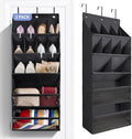 2 Pack Over the Door Shoe Organizers, Hanging Shoe Organizers Large Pockets by Fentec