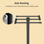 YUMORE Hand Towel Holder Stand Free Standing Countertop Towel Rack Hanger for Bathroom Kitchen - Image 6