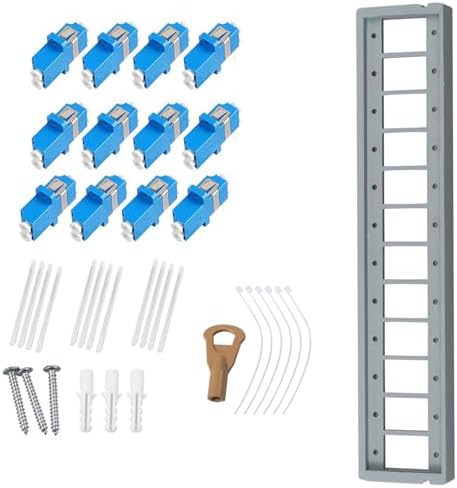 12 Port LC OS2 Fiber Distribution Box Fiber Optical Terminal Box - Image 2