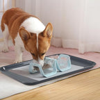 6 Packs Extra Large Plastic Trays, Rectangular Trays, Grey - Image 6