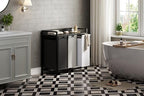Herture Laundry Hampers with Shelf, Laundry Basket 3 Section, 3 x 15.87 Gal - Image 6