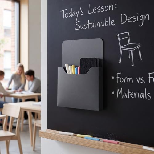 Gilprop 8 Pack Magnetic File Folder Holder for Whiteboard Classroom Storage - Image 4