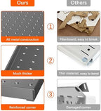 TORACK Metal Pegboard with Peg Board Hooks, Tools Storage Pegboard - Image 5