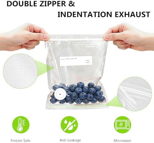 11.8 * 13.4 Inches Reusable Vacuum Sealer Bags for Food – 30 Pack - Image 6