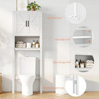 Garvee Over The Toilet Storage Cabinet with Adjustable Shelf - Image 3