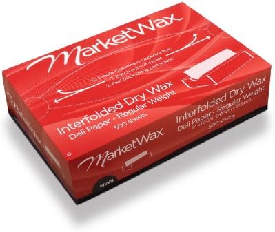 Bagcraft Marketwax Interfolded Dry Wax Deli Paper, 8 X 10.75, White, 500/box, 12 Boxes/Carton - Image 2