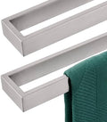 KOKOSIRI Towel Bars Brushed Nickel Bath Towel Hanger Holder 24-Inch Kitchen Rack Stainless Steel for Bathroom Hardware Wall Mount, 2 Pack B4008BR-L24-P2 by KOKOSIRI