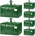 6 Pack Heavy Duty Waterproof Moving Bags, Foldable Totes by Unknown