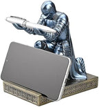 Windbreaker Soldier Knight Pen Holder Personalized Desk Accessory Blue - Image 2