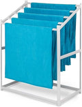 Coast Modern Pool Towel Rack – Choose Your Color - Outdoor & Indoor 5 Beach Towel PVC Drying Rack by CoastModern