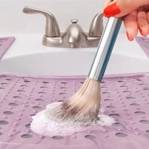 Sink Topper Bathroom Sink Cover for Counter Space, Large Pink - Image 2