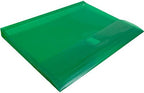 JAM PAPER Plastic Expansion Envelopes with Hook & Loop Closure - Letter Booklet - 9 3/4 x 13 with 1 Inch Expansion - Green - 12/Pack - Image 4