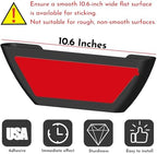 Universal Pot Lid Organizer for Cabinet - Upgraded Patented Niceyos 6 Pack Pan Lids Organizers Inside Door Wall Mount Pots Top Storage Rack Holder Kitchen, Fits 6" to 13" (Black) - Image 3