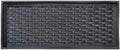 HF by LT Jumbo Basketweave Deluxe Rubber Boot Tray, 34 x 14 inches, Heavy Duty Vulcanized Rubber Design, One-Piece Seamless Construction, Year Round Use Indoors or Outdoors, Black by HFbyLT