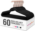 House Day Velvet Kids Hangers 60 Pack, Premium Children Hangers for Closet by HOUSEDAY