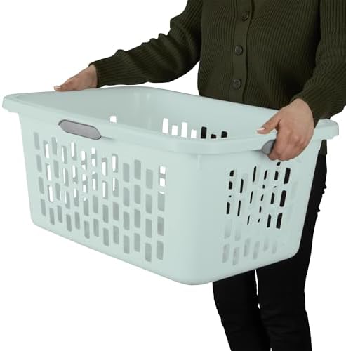 Sterilite Rectangular Laundry Basket, Plastic Clothes Hamper, 12-Pack - Image 6