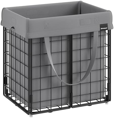 SONGMICS Laundry Hamper, Collapsible, 11 Gal. (50L) by SONGMICSbySONGMICSHOME