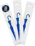 Wet Umbrella Bags - 28" Disposable Plastic Bag Refills for Umbrella Stand/Holder - 1000 Large Size Pack by Brella+Fella