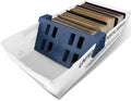 Mail Pusher for DPS Trays - Letter Organizer - Compatible with USPS Trays - Prevents Mail from Sliding During delivery - Suitable for Standard DPS - Blue by Unknown