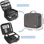 MATEIN Cord Organizer Bag with Adjustable Divider, DJ Electronic Storage - Image 3