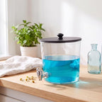 2 Pack Laundry Detergent Dispenser 128 oz / 3.5 L for Laundry Room, Round - Image 5