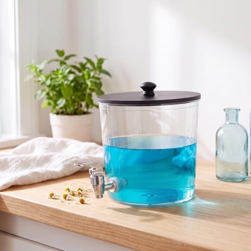 2 Pack Laundry Detergent Dispenser 128 oz / 3.5 L for Laundry Room, Round - Image 5