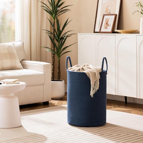 Laundry Basket, 72L Woven Laundry Hamper, Baby Nursery Hamper for Toys - Image 4