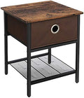 SONGMICS Dresser with 1 Fabric Drawer & 1 Shelf by SONGMICS