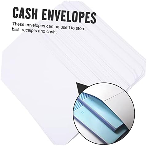 ERINGOGO 100pcs Small Padded Envelopes Thickened Paper Blank Bills Legal Receipt Envelopes Cash Organizer - Image 5