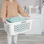 Sterilite Rectangular Laundry Basket, Plastic Clothes Hamper, 12-Pack - Image 3