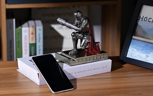 Windbreaker Soldier Knight Pen Holder Personalized Desk Accessory Iron - Image 4