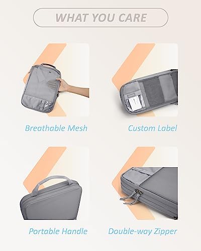 BAGSMART Compression Packing Cubes for Travel Essentials - Image 5