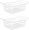 Orgneas 16.5" Chest Freezer Organizer Bins Metal Wire Baskets by Orgneas