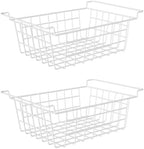 Orgneas 17.5" Chest Freezer Organizer Bins Metal Wire Baskets by Orgneas
