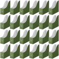 Thenshop 24 Pcs Magazine Files Cardboard Holders,Classic,Dark Green by Thenshop