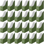 Thenshop 24 Pcs Magazine Files Cardboard Holders,Classic,Dark Green by Thenshop
