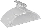 TIMMY 50 Pack No-Bump Plastic Clothes Hangers, Gray, Non-Slip, Space-Saving by TIMMY