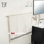 JQK Bath Towel Bar, 39 Inch 304 Stainless Steel Thicken 1mm Single Towel Rack for Bathroom, Towel Holder Brushed Finished Wall Mount, Useable Length 36 Inch, TB110L36-BN - Image 4