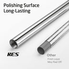 KES Freestanding Toilet Paper Holder with Weighted Base, Polished Silver - Image 2