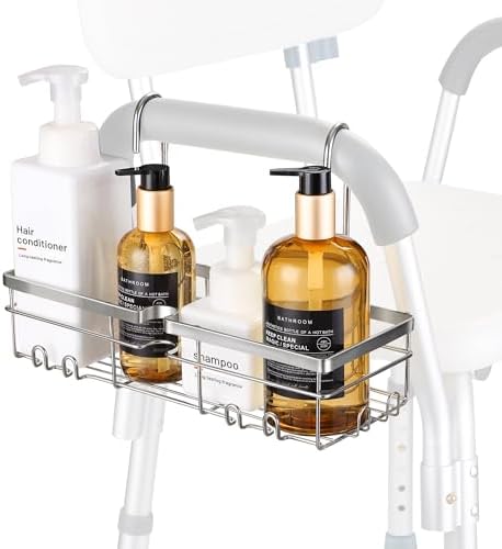 YUOROS 304 Stainless Steel Shower Caddy for Shower Chair by YUOROS