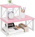 ELITEROO Desktop Shelf, 2 Tier Independent Stackable Desk Stand by ELITEROO