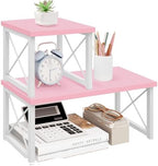 ELITEROO Desktop Shelf, 2 Tier Independent Stackable Desk Stand by ELITEROO